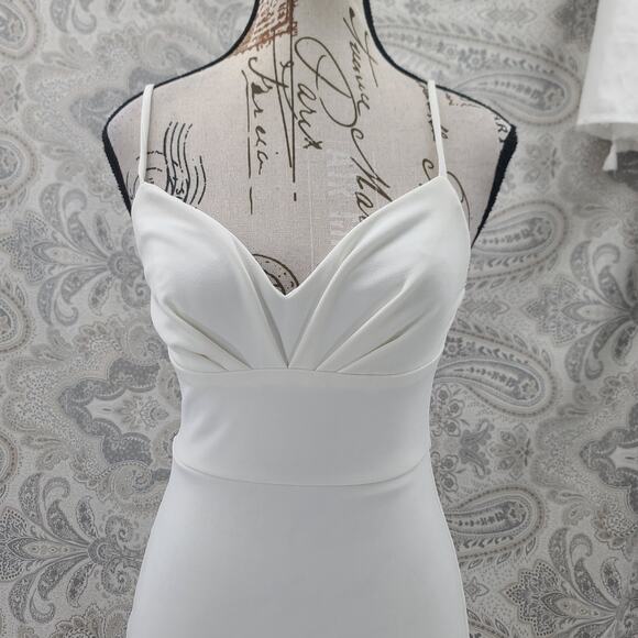 B. DARLIN bodycon ruched bust dress Size 3/4 Graduation Sorority Wedding party - Picture 4 of 12